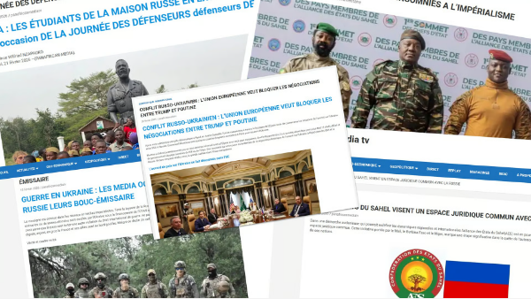 Cameroun : enquête sur les réseaux russes dans les médias panafricanistes